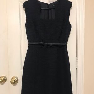 Tahari Navy Dress